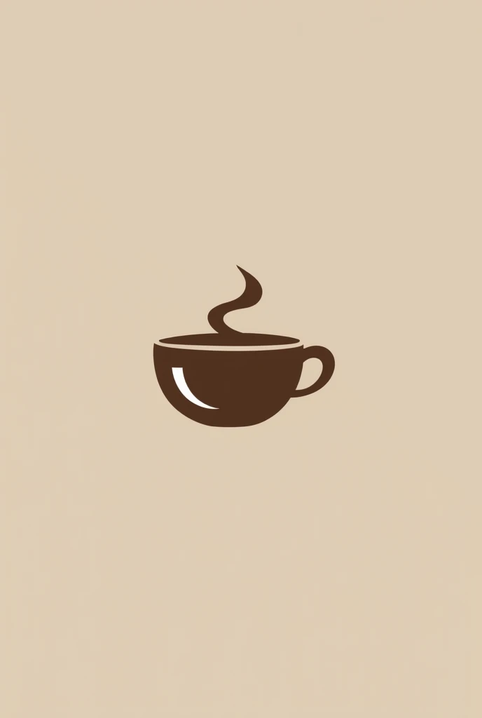 Coffee cup logo without background