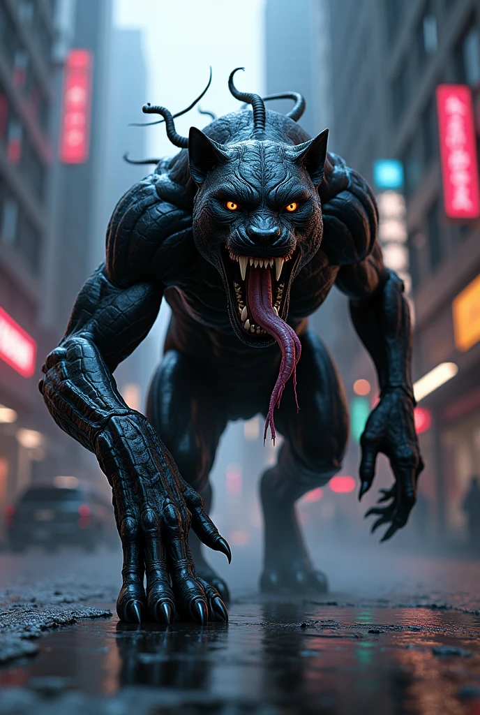black panther mix venom