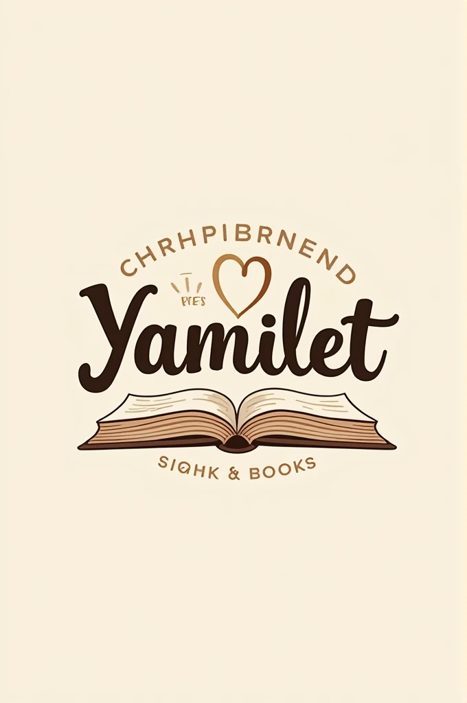 A logo for a bookstore named Yamilet