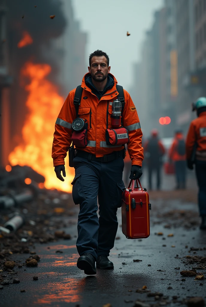 I was the second volunteer on the scene, so there was a pretty good chance I was gonna get inlife