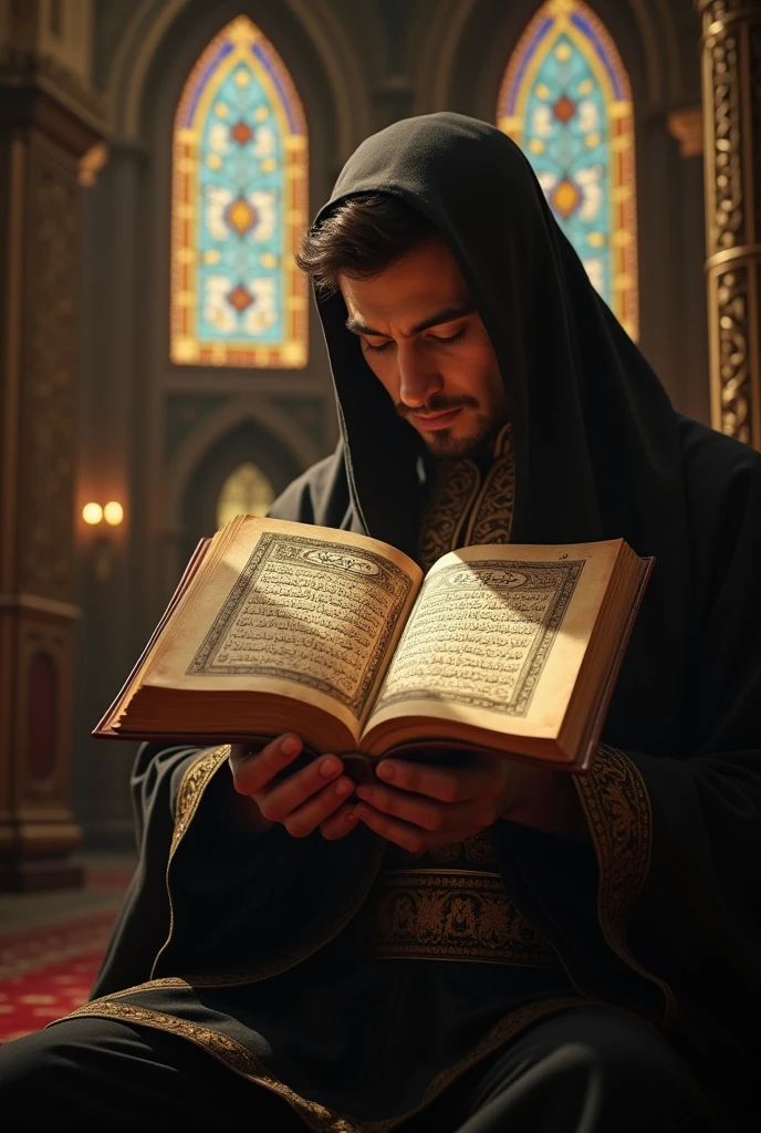 Alquran with cinematic perspective