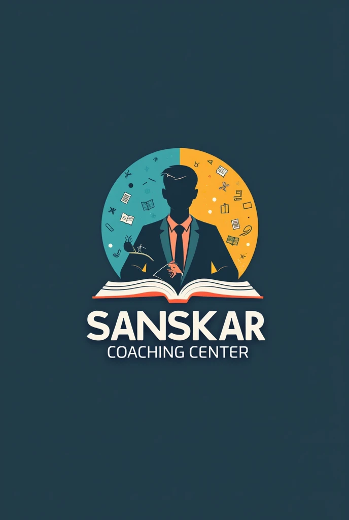 Sanskar coaching center Ka logo banao goal me 