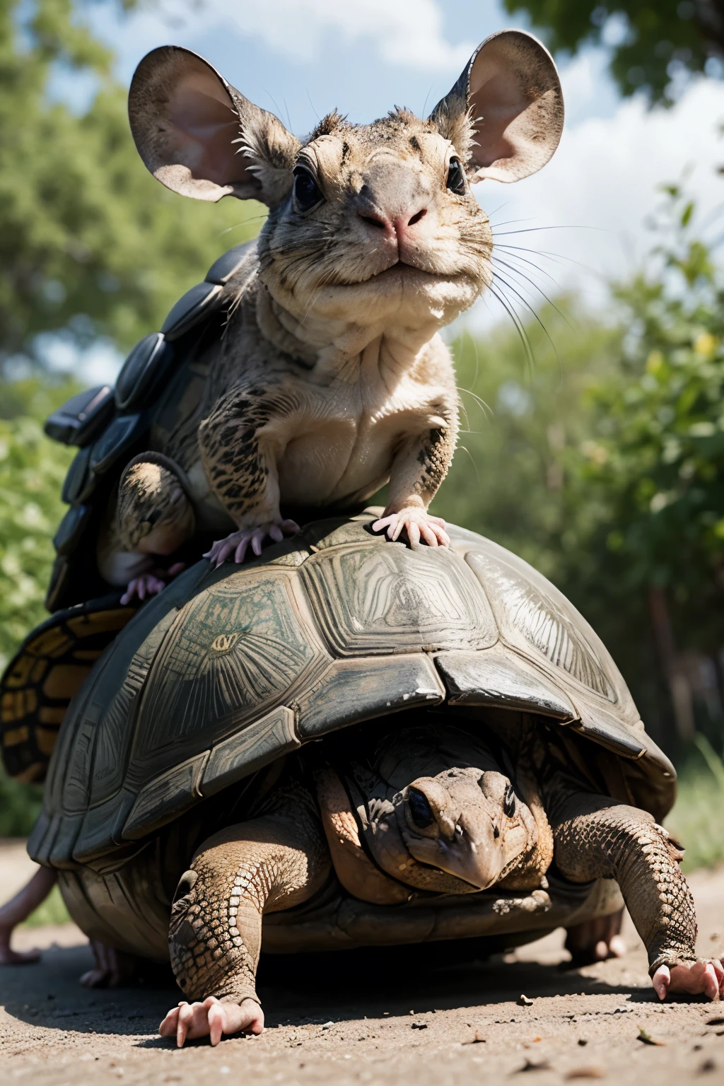 mouse + tortoise