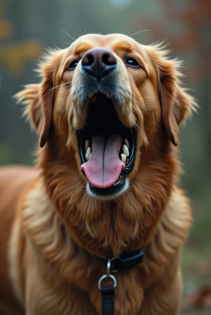Dogs barking at death