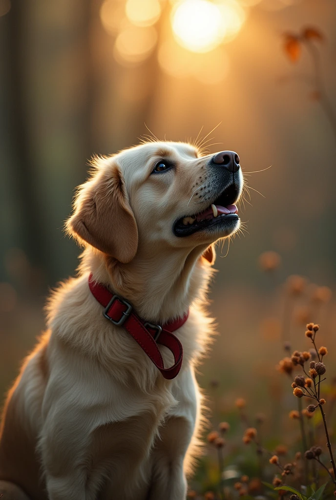 Dogs barking at death