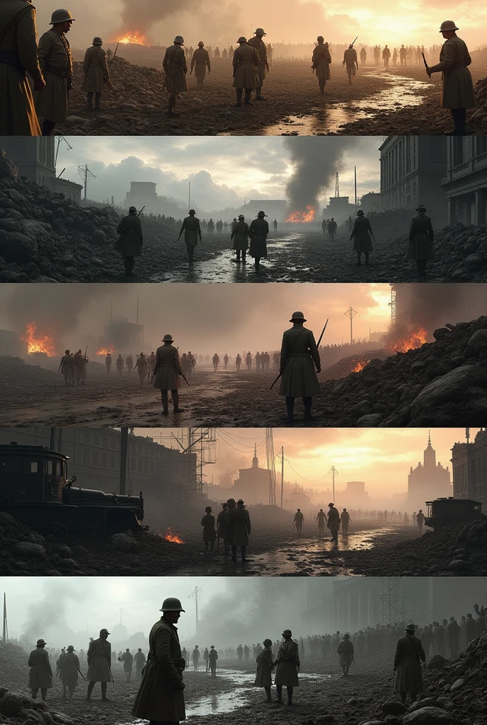 World War I 7 different images