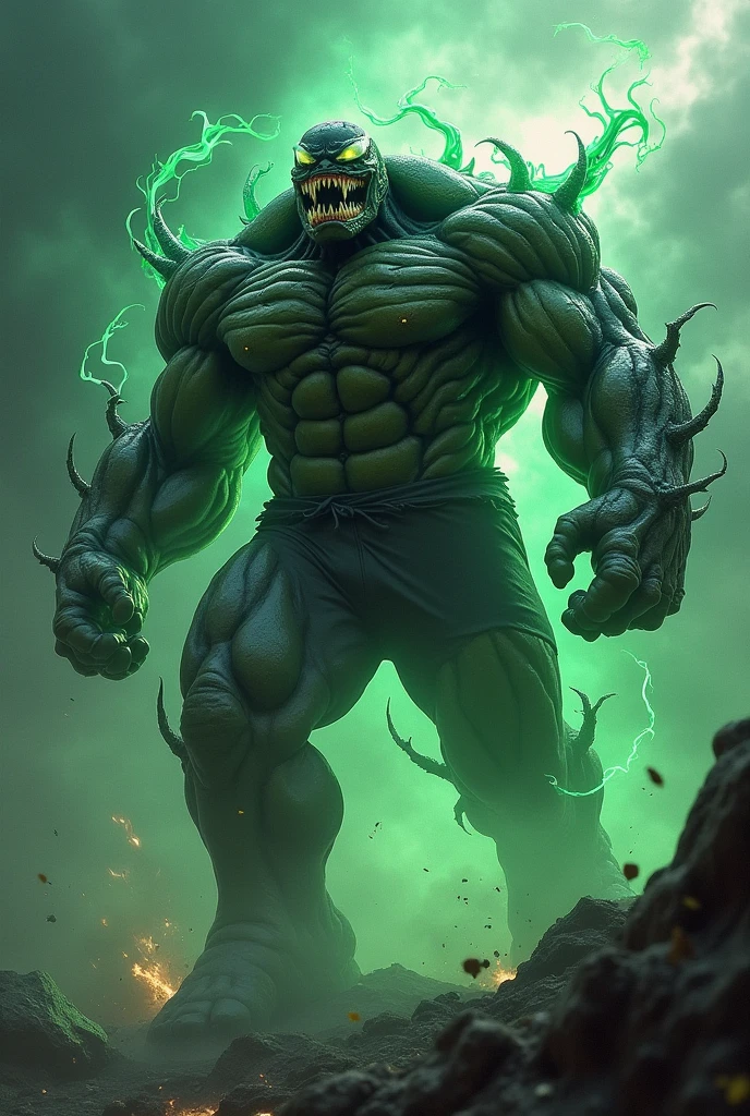 Venom mix  green hulk