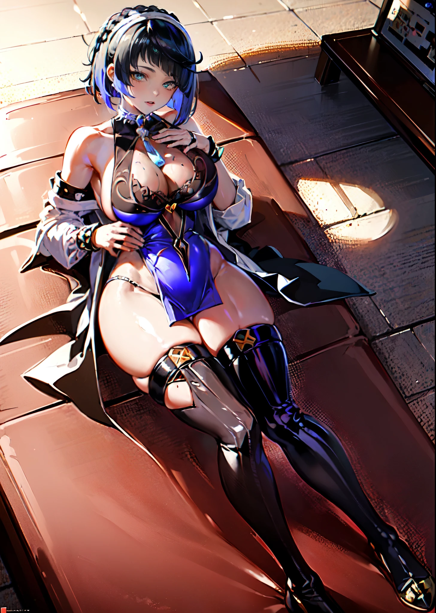 Breasts larger than torso, gigantic breasts, insanely inflated breasts, Beautiful young princess nun, white nun habit, tight black nun robes with buttons, button gap, robin wright, right and vibrant colors in background, detailed face, very detailed skin, thick and chubby body, (oppai: 1.9) breast size, chest up shot, long black burlap nun dress, billowing dress, an 18 year old nun being tempted by the devil, Bright and vibrant colors, concerned facial expression, messy bright blonde hair, (realistic:1.5), skin indent. octane render, (unparalleled masterpiece, ultra-realistic 8k CG, dramatic, ray tracing, HDR:1.2), (Best Quality), fantasy, atmospheric, extremely detailed, intricate, hyper-detailed, harsh lighting, (specular lighting:1.4), (photorealistic face:1.2), (skindentation:1.3), (1girl:1.4), ()