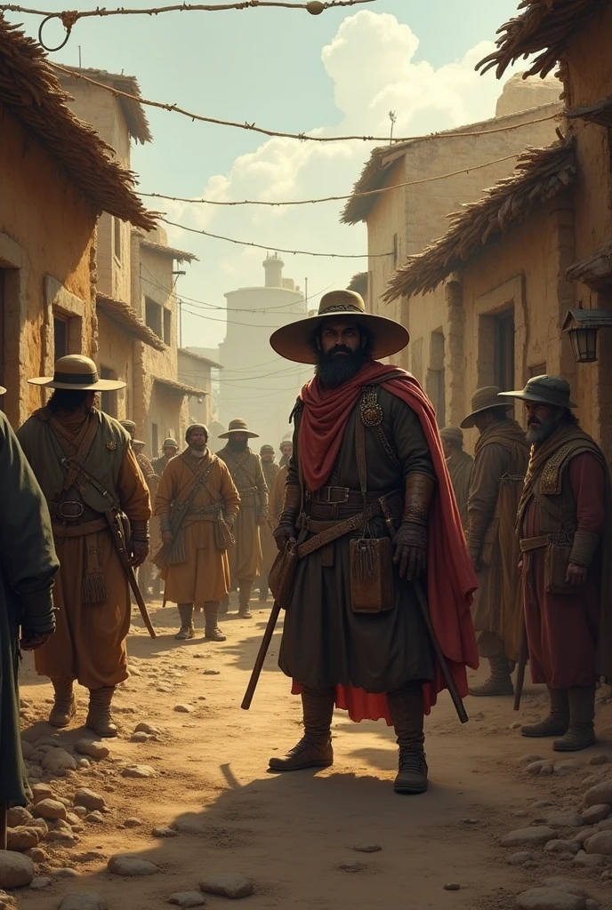 Village led by a bandit
