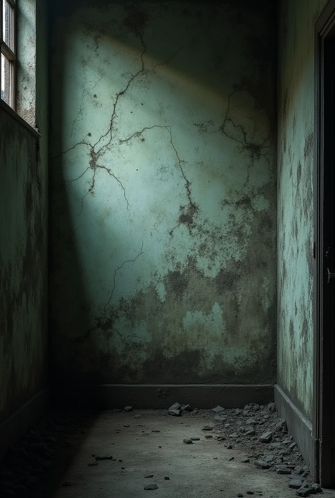 Scary dirty wall Interior 
