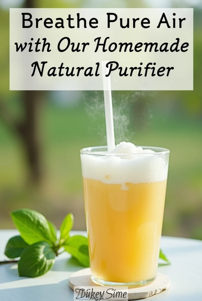 Breathe Pure Air with Our Homemade Natural Purifier( cheered up )