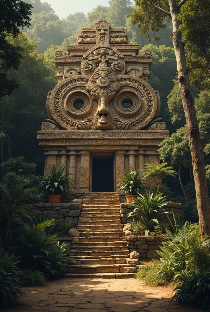 The Ancient Huarique, make a logo with those words