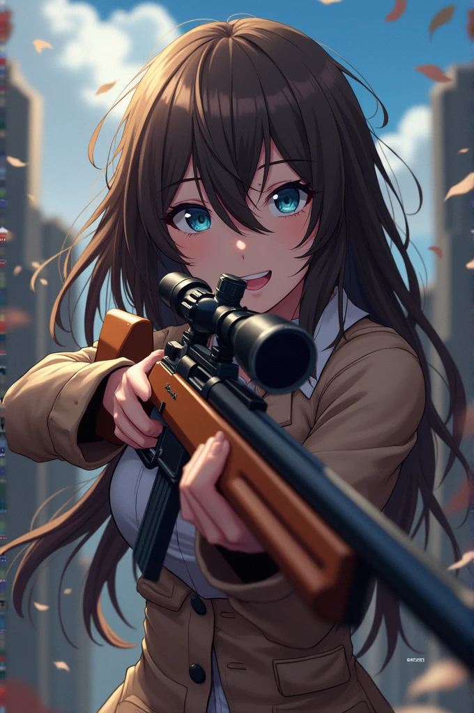 1 epic anime sniper shot

