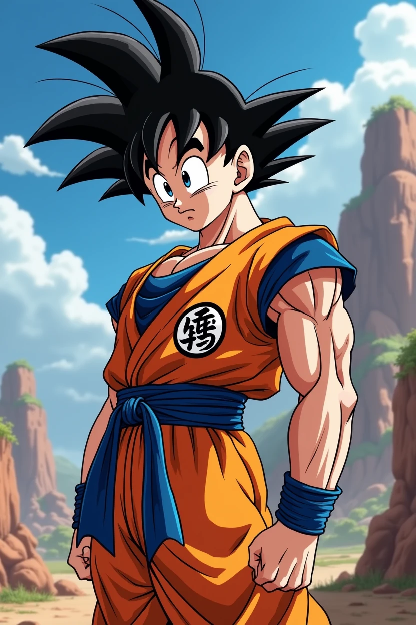 Make Goku Seriously Talking