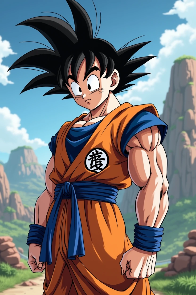 Make Goku Seriously Talking