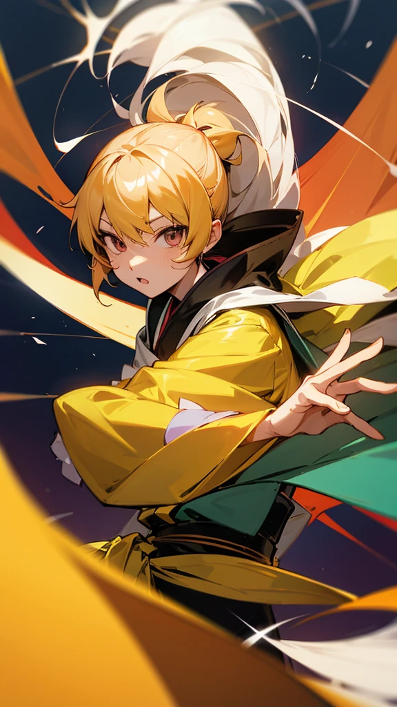 Anime of Shinobu Kocho in Ecuadorian costume