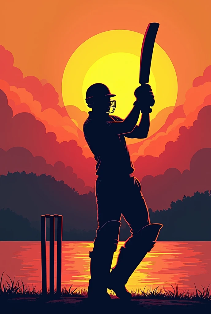 Makes logos for Cricket Team Name is Sunrises Daman 