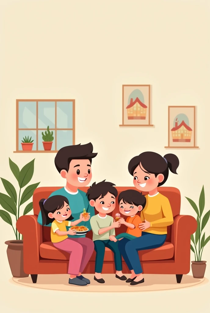 Adult family time cartoon easy to draw easier to trace