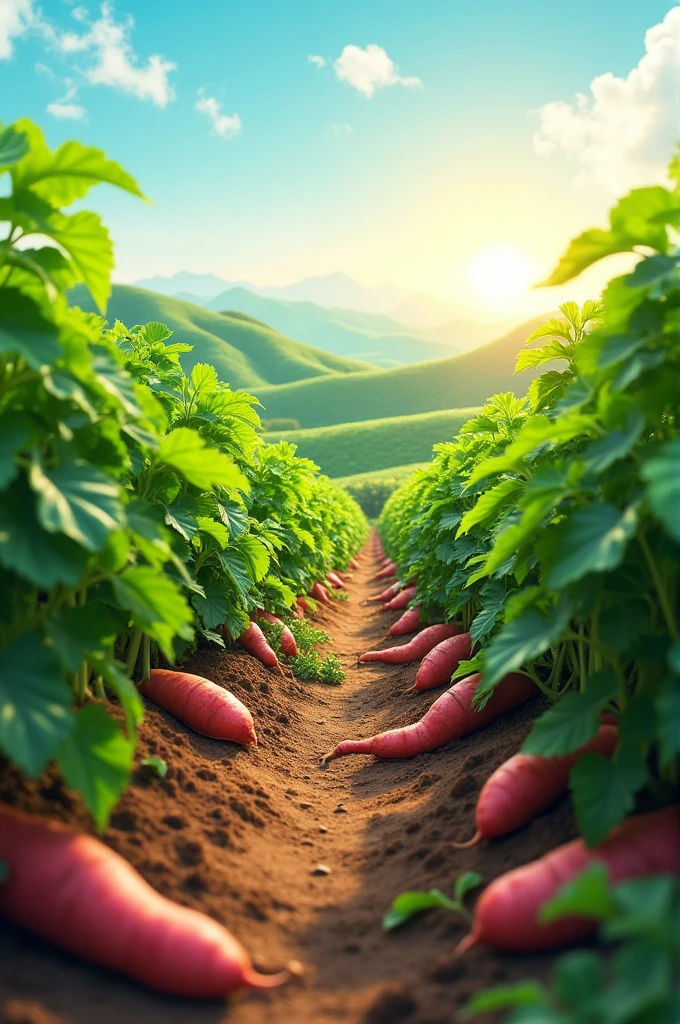 Healthy and perfect sweet potato cultivation