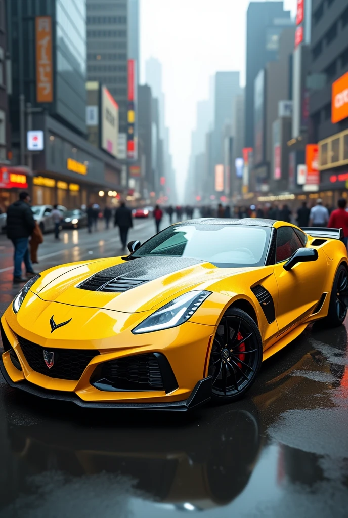 Car yellow