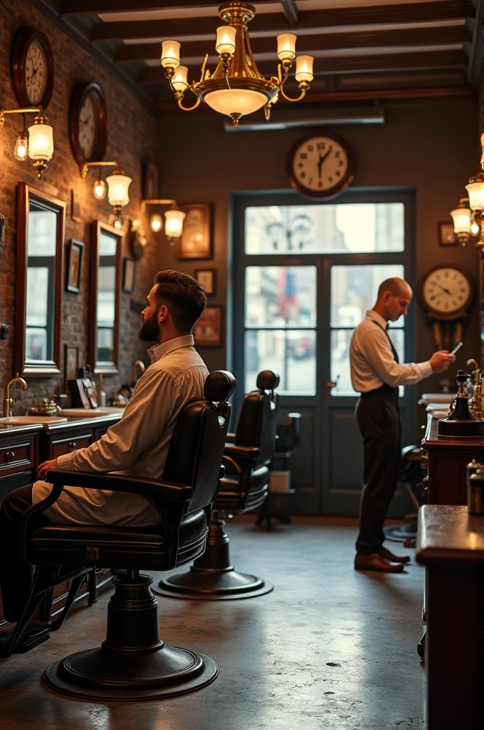 Create the best barbershop with the name Deyta

