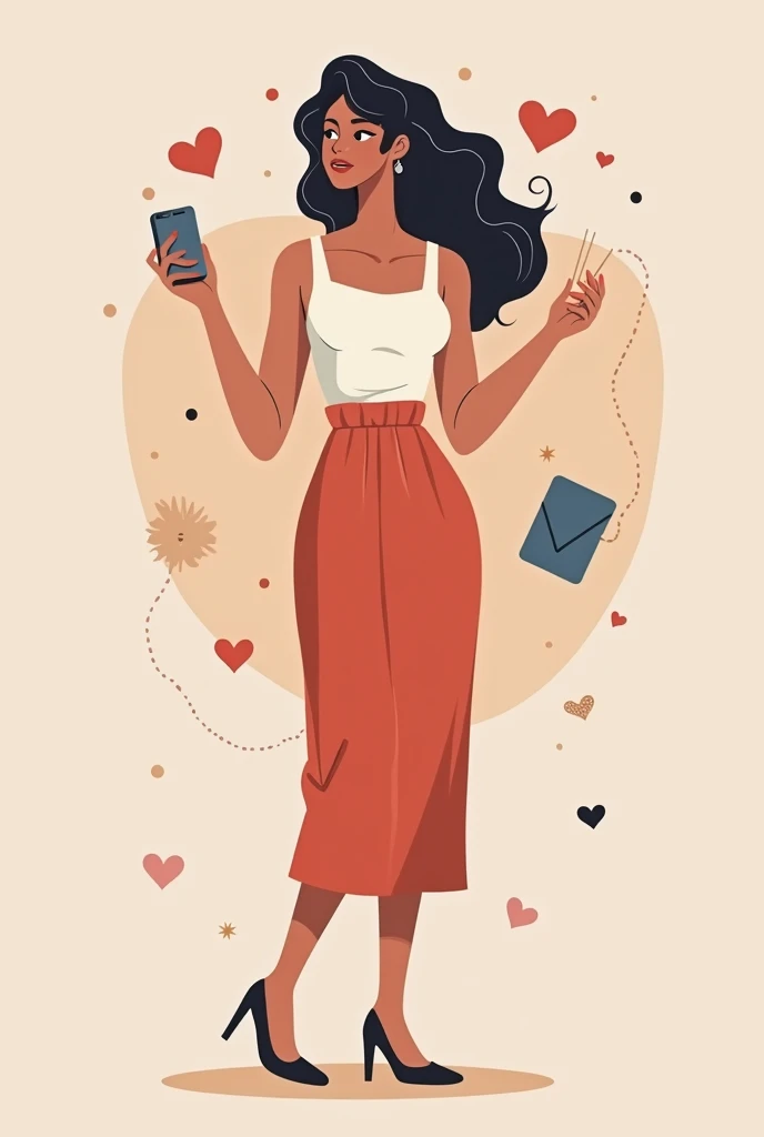 Make me a logo for an app for women 
