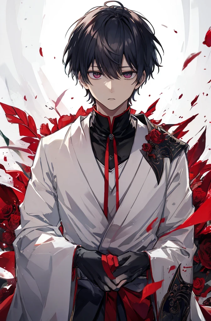 Erm, Highest quality, detailedはこちら, masterpiece, One boy, kaneki ken, Portraiture, close, Men's Center, Red eyes, alone, mask, Black nails, bangs, View your viewers, Food, short hair, Black background, Raise your hand, Food up, Manicure, mouth mask, teeth, Gray Hair, black mask, Gorgeous, 8k, detailed, Ray Tracing, Depth of written boundary, Cinema Lighting, Blood,