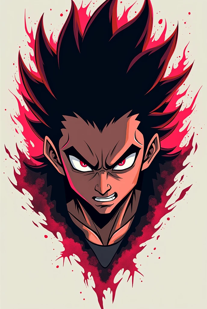 a logo of a damer with the skin of Inozuke from the series Demon Slayer