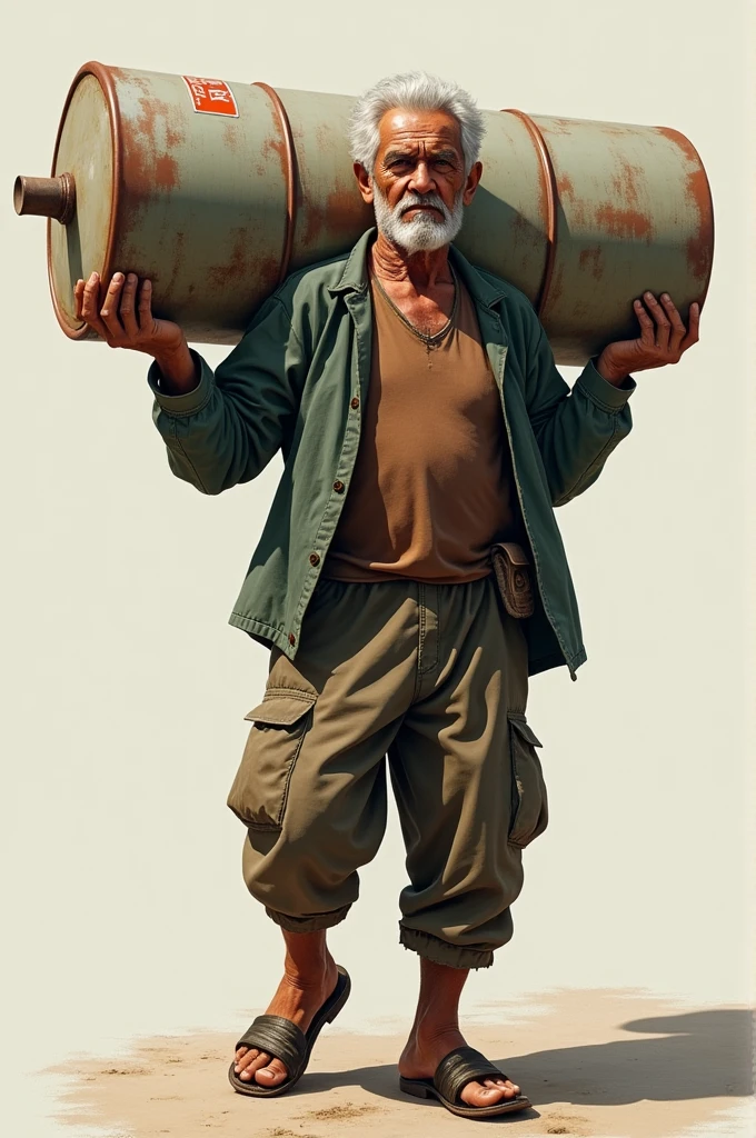 Make Lula Carrying a Gas Cylinder 