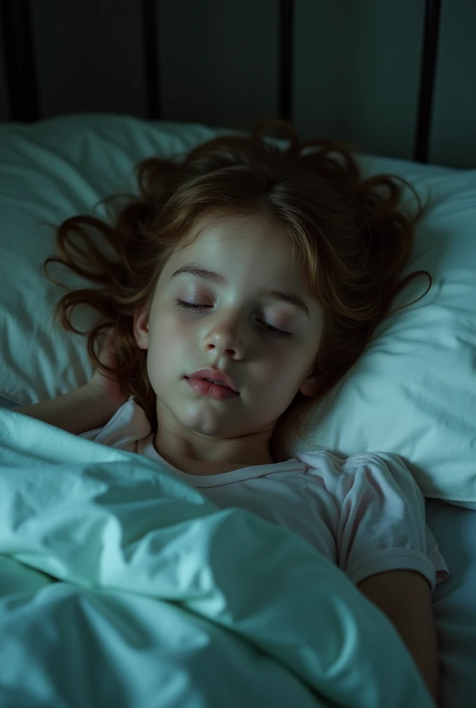 beautifull girl sleeping with chloroform