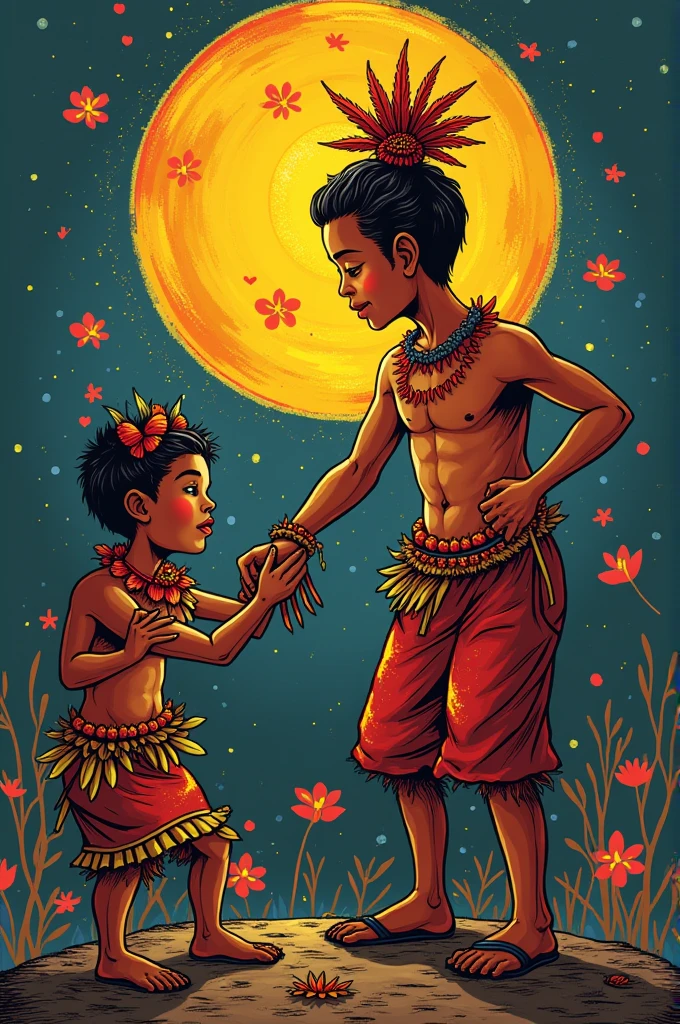 Make me a logo about the culture of the Filipino people