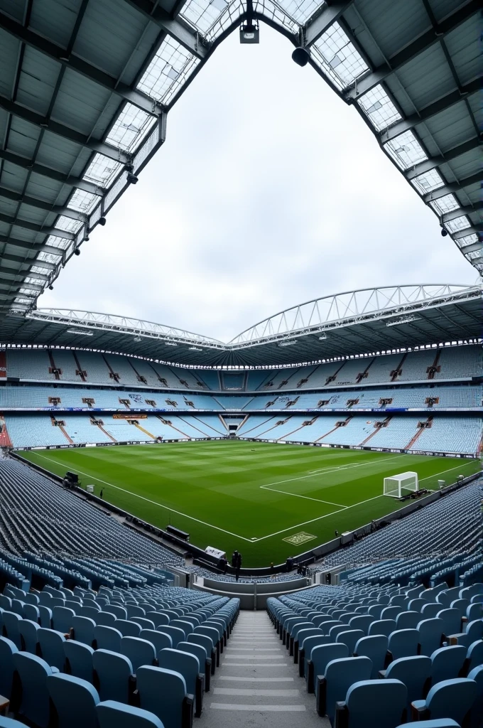 The Owl's Nest is a small stadium with a 10,000 spectators capacity it's white and not so modern in Yorkshire, Leeds. The colors are white and a bit of blue
