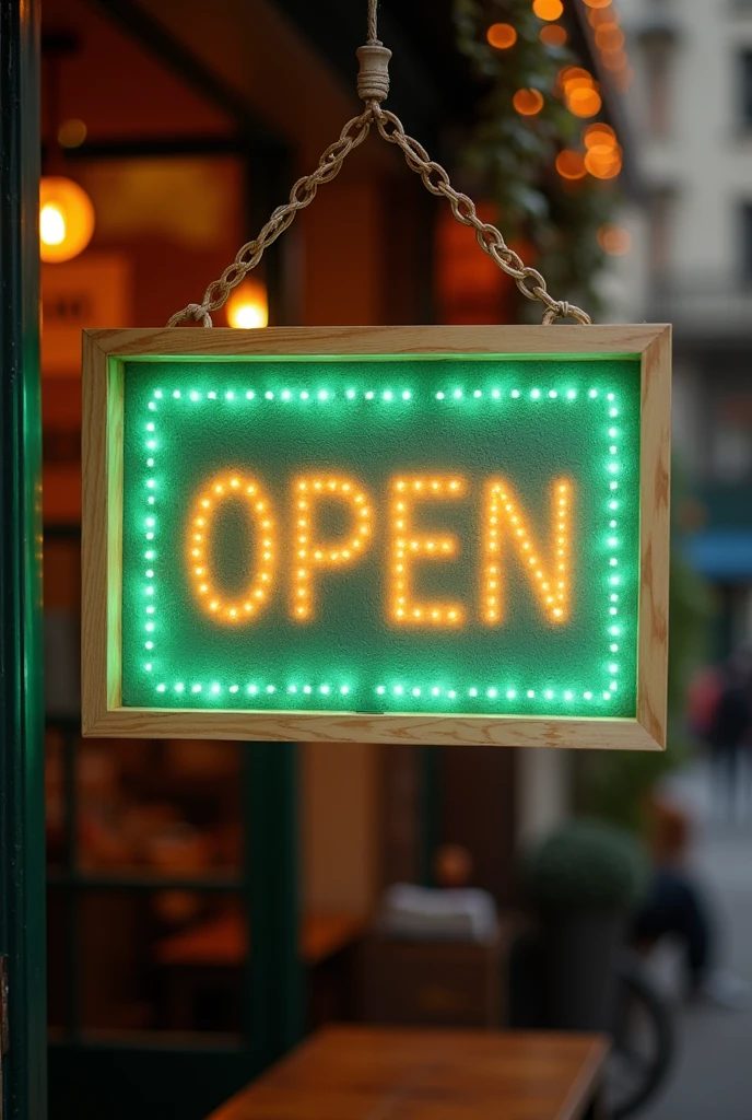 Create an open sign with Hashish on offer the sign should encourage customers to buy