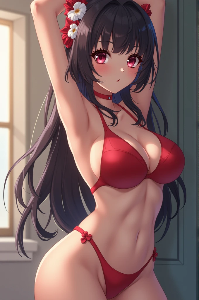 anime girl filled with nak