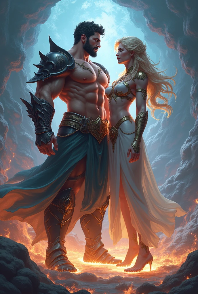 Cancer sign with name Guilherme and Virgo sign with name Kelium warrior couple


