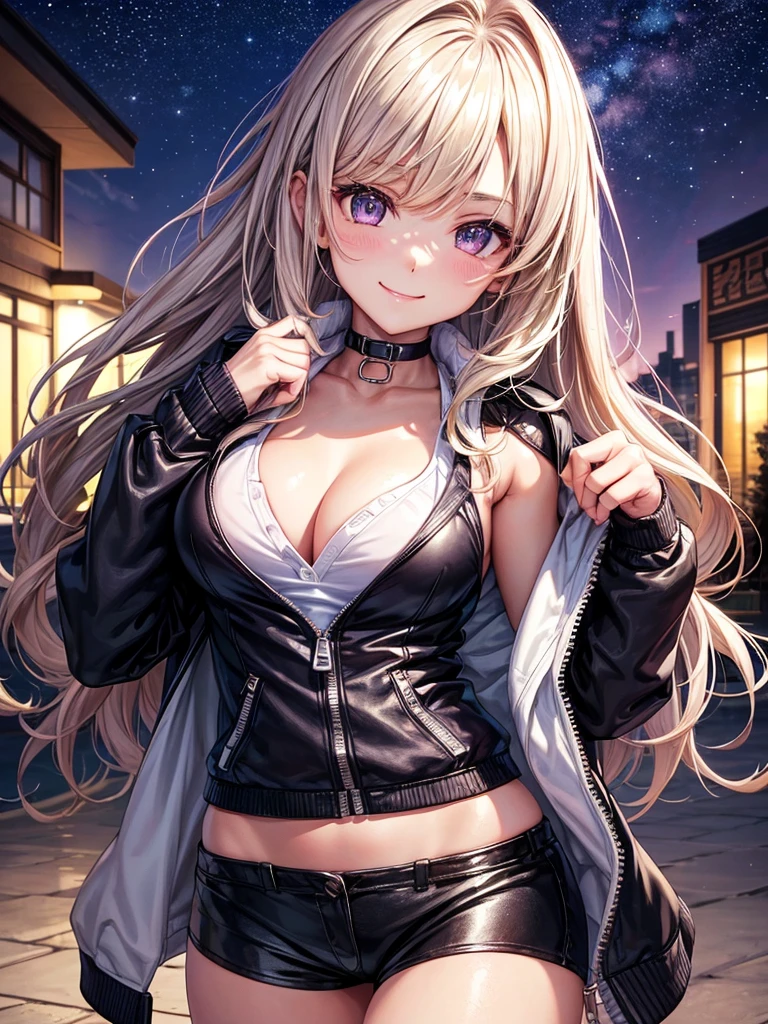 best quality,,smile,blazer,swimsuit,School,Collective of girls,Track jacket,Physical education class,JK,Sexy and cute,New Age Fashion,New generation beautiful girl,future,Wearing a fastener bra,zipper bra,Long Hair,She has her bangs down,Purple Eyes,evolution系ファッション,Cuteness at its finest,Sparkling,Leather shorts,beautiful,middle School girlultiple girls are depicted,harem,idol group,infinite possibilities,leather jacket,fur jacket,Hair tucked behind ear,futureの服装,evolution,starry sky background,photo shoot,long hair,wearing a cardigan,beautiful girlの国,girl's paradise,highest quality,big breasts,leather jacket,happy girl,horny girl,Blue eyes,perfect face,standing position,She has her bangs down,fur jacket,Beautiful eyes,smooth hair,perfect eyes,beautiful girl,Angel Girl,multicolored hair colors,naughty girl,beautiful,High-dimensional beautiful girl,Multidimensional beautiful girl,gathering,Group、,