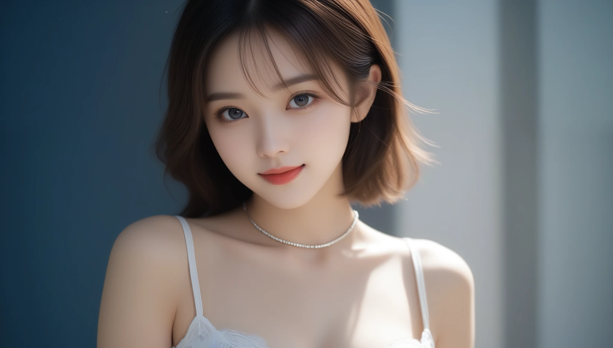 8k, Ultra-high resolution, Highest quality, masterpiece, 三分割法によるphotograph,Surreal, photograph, 1 Girl, (16 years old:1.3), pretty girl, Cute Face, 細部までBeautiful Eyes, 細かくdetailedに,masterpiece,One Girl:1.2,Japanese female announcer,cowboy shot,smile,Brown hair,Medium hair,Loose curly hair,((vampire:1.4)),Double teeth, Natural skin texture、(Luxurious dress clothing from Medieval Europe:1.4)、(Colorful costumes:1.4)、Attractive girl、16 years old、(Perfect female body:1.4)、(女の子のポートレートphotograph:1.4)、(Photorealistic images:1.4),Medieval streetscape,(Beautiful Face:1.4),Beautiful and attractive eyes、Beautiful Eyes、(Tight waist:1.4)、(Beautiful girl with perfect body proportions:1.4),Red lips,(choker:1.4),Open your mouth a little and laugh,Looking at the audience,(((Ideal body type))),A-cup small breasts :2,、Portraiture:2、Perfect Anatomy、鮮明なdetailed、detailed,Fashion magazine cover,Thin lips,Gray background ,完璧でBeautiful Face ,完璧でCute Face, Skin with attention to detail, Perfect limbs、Narrow waist,Looking at the audience,(((Ideal body type))),A cup small breasts :2,Portraiture:2,Perfect Anatomy,鮮明なdetailed,detailed,Surreal,Light and shadow,moonlight