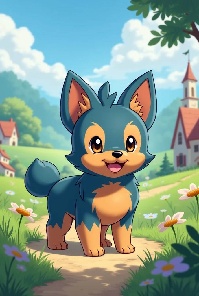 Crie um Yorkshire pokemon