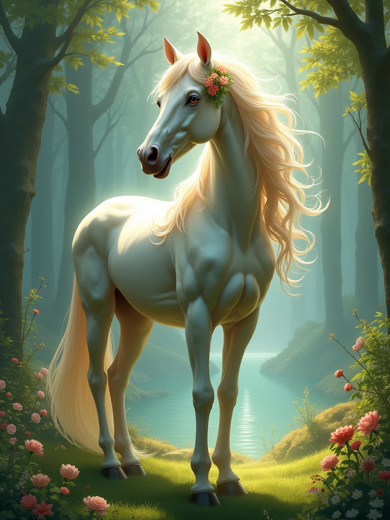 half-woman, half-mare creature