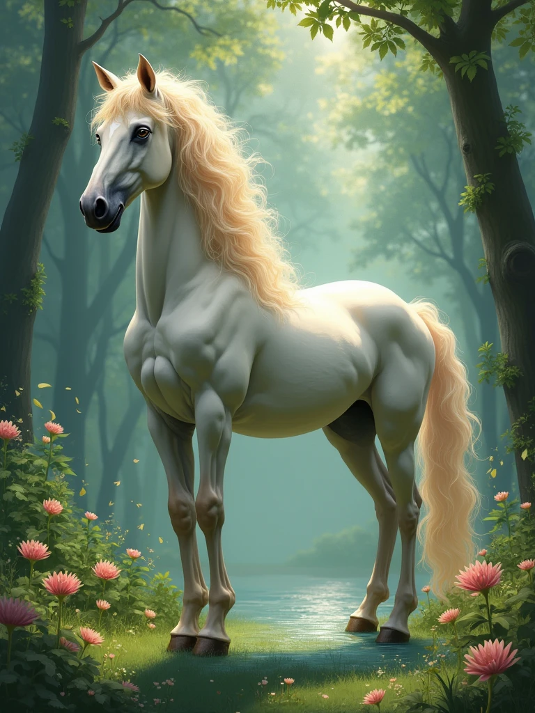 half-woman, half-mare creature