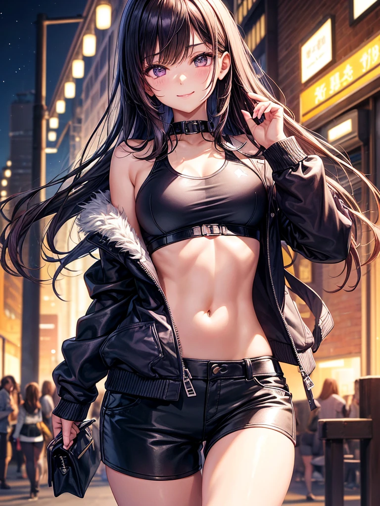best quality,,smile,blazer,swimsuit,School,Collective of girls,Multiple girls,Track jacket,Physical education class,JK,Sexy and cute,future,Wearing a fastener bra,zipper bra,Long Hair,She has her bangs down,Purple Eyes,evolution系ファッション,Cuteness at its finest,Sparkling,Leather shorts,beautiful,middle School girlultiple girls are depicted,harem,idol group,infinite possibilities,leather jacket,fur jacket,Hair tucked behind ear,futureの服装,evolution,starry sky background,photo shoot,long hair,wearing a cardigan,beautiful girlの国,girl's paradise,highest quality,big breasts,leather jacket,happy girl,????? girl,Blue eyes,perfect face,standing position,She has her bangs down,fur jacket,Beautiful eyes,smooth hair,perfect eyes,beautiful girl,Angel Girl,multicolored hair colors,naughty girl,beautiful,High-dimensional beautiful girl,Multidimensional beautiful girl,gathering,Group、,