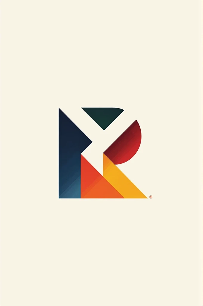 Design a simple logo inspired by Omar Rayo's style