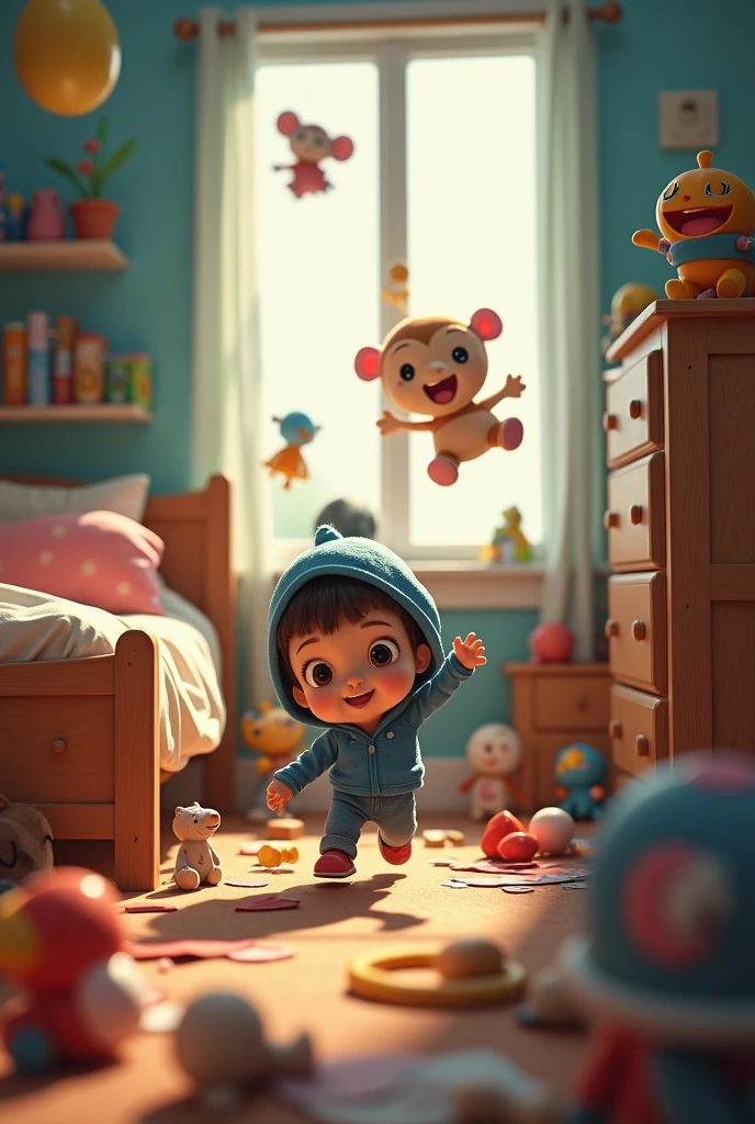 The Toy’s Great Escape: Timmy’s toys come to life when his room is messy and cause playful chaos.