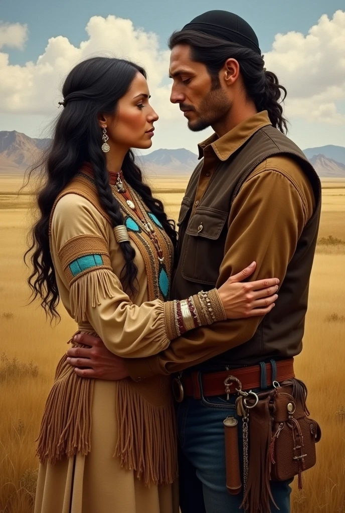 Jew married to Sioux Indian