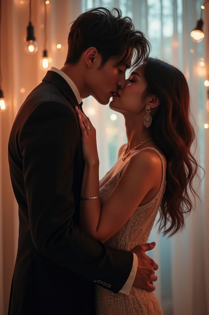 Jay Park and Jimin kissing