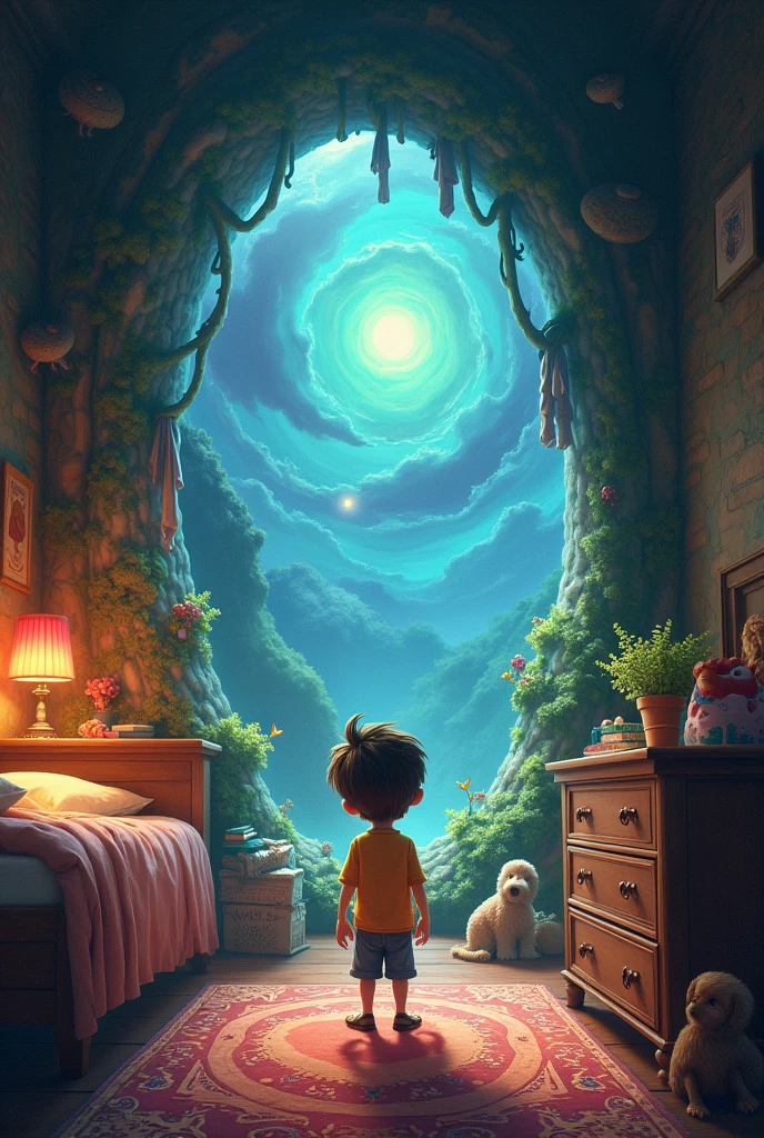 The Room of Wonders: Timmy’s room magically transforms into different worlds each time he cleans it.