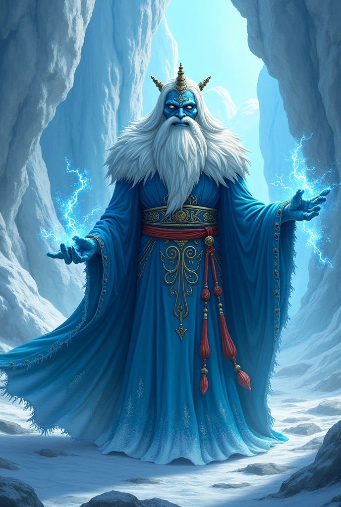 Adventure Time Ice King as Satoro Gojo