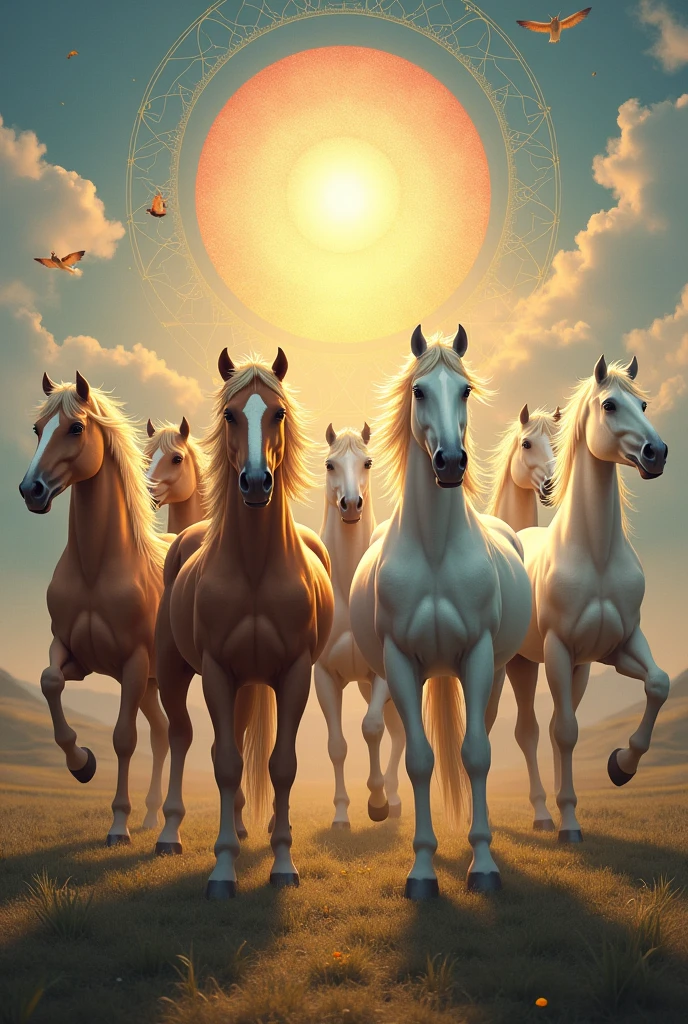 Seven horses as per vastu