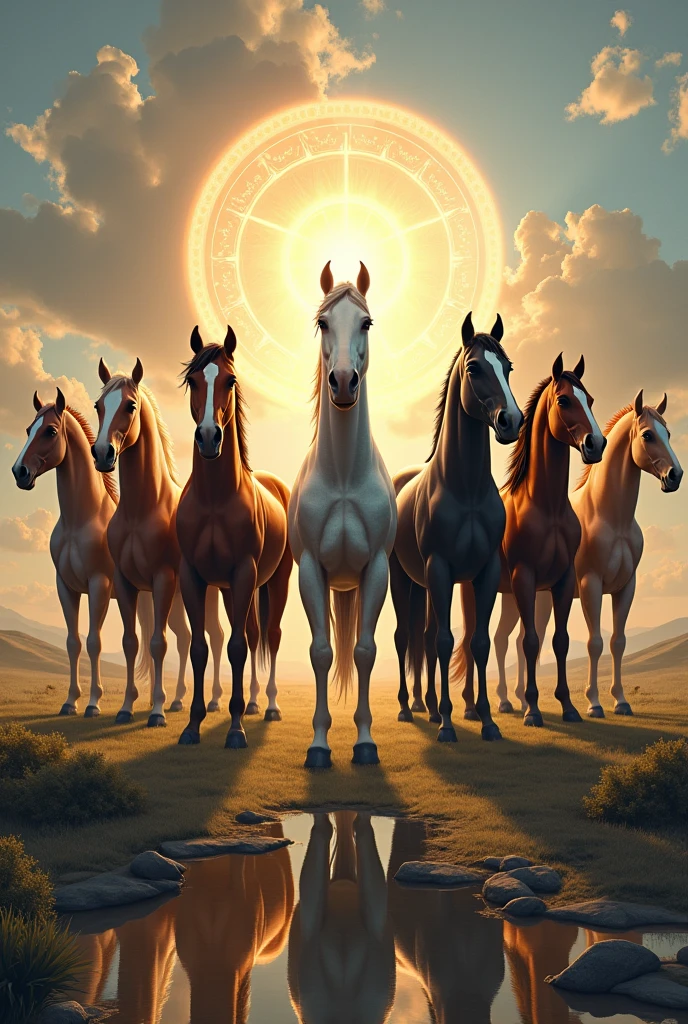 Seven horses as per vastu