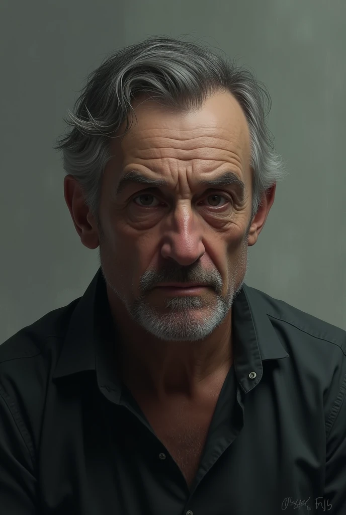 Unhappy man